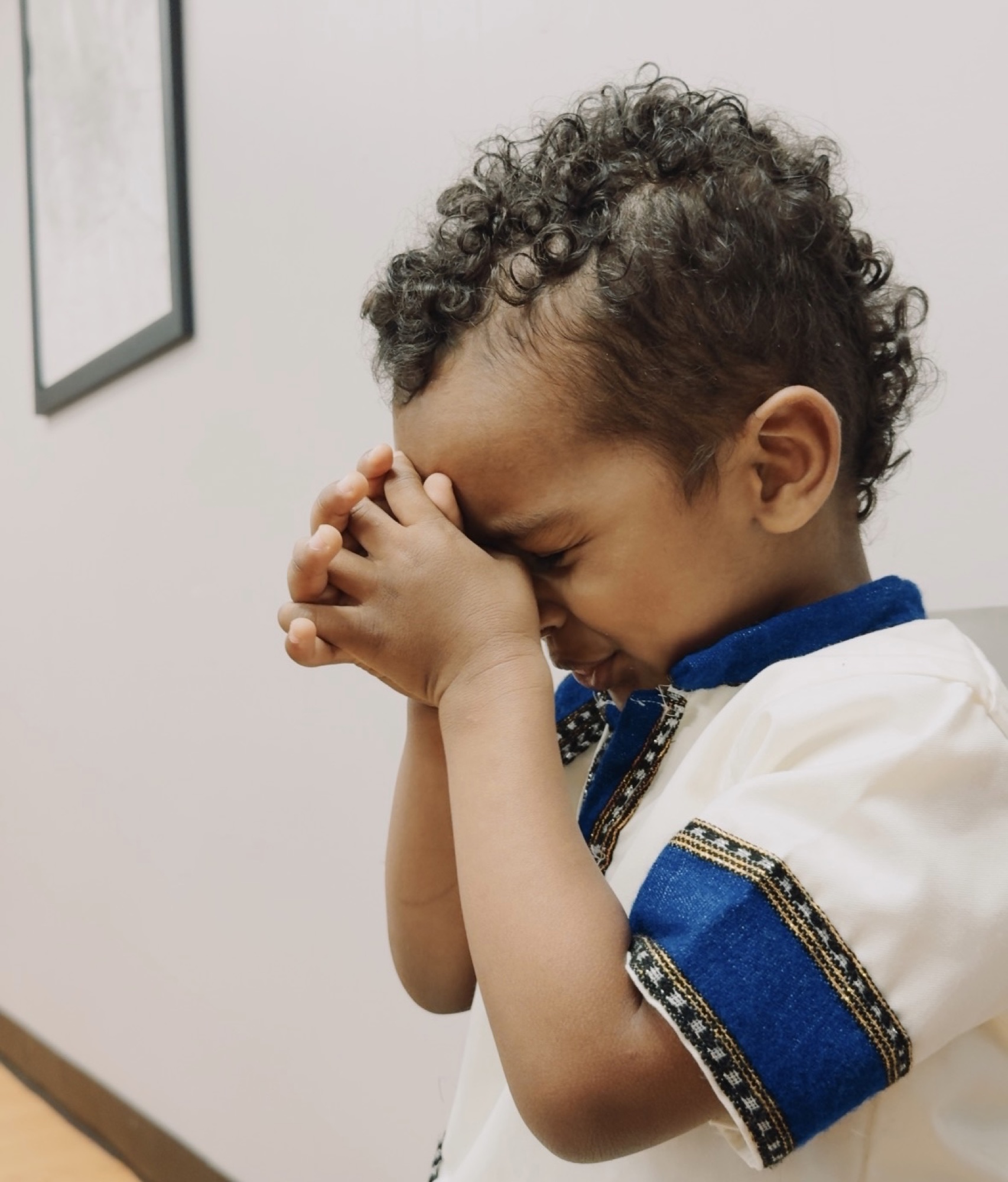 Child praying